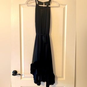 EUC GUESS BY MARCIANO BMACK ROSETTE DRESS SMALL